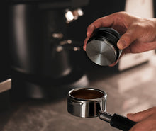 Load image into Gallery viewer, Adjustable Black 58mm Coffee Tamper - Barista Grade
