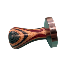 Load image into Gallery viewer, 58mm Coffee Tamper - Premium Woodgrain - Barista Grade
