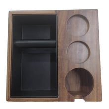 Load image into Gallery viewer, Wooden Trio Coffee Tamper Station and Knock Box
